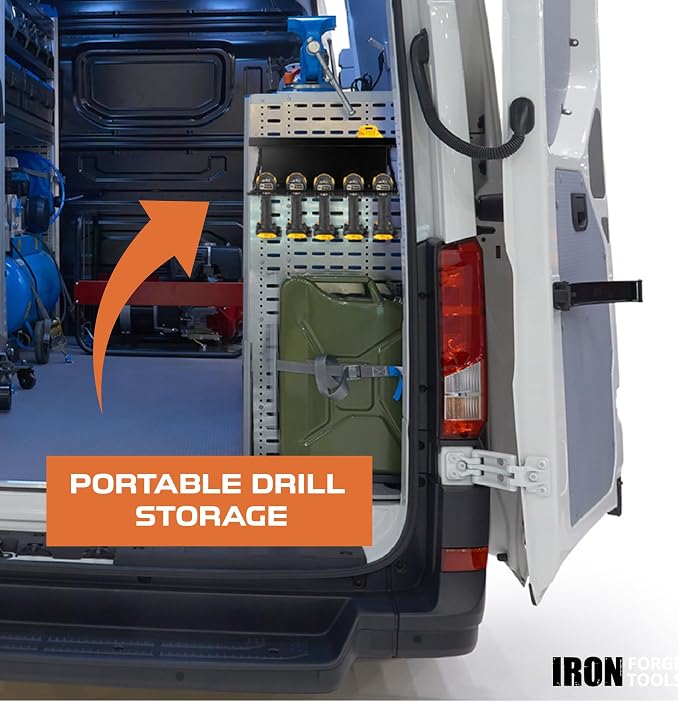 Metal Power Tool Organizer Wall Mount - Image 3