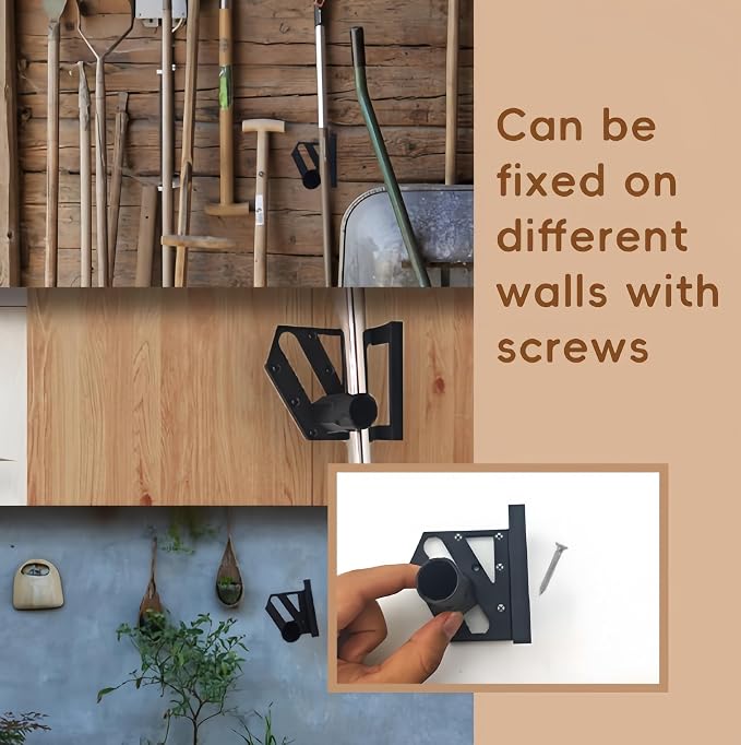 Garden Tool Rack Wall Mounted - Image 4