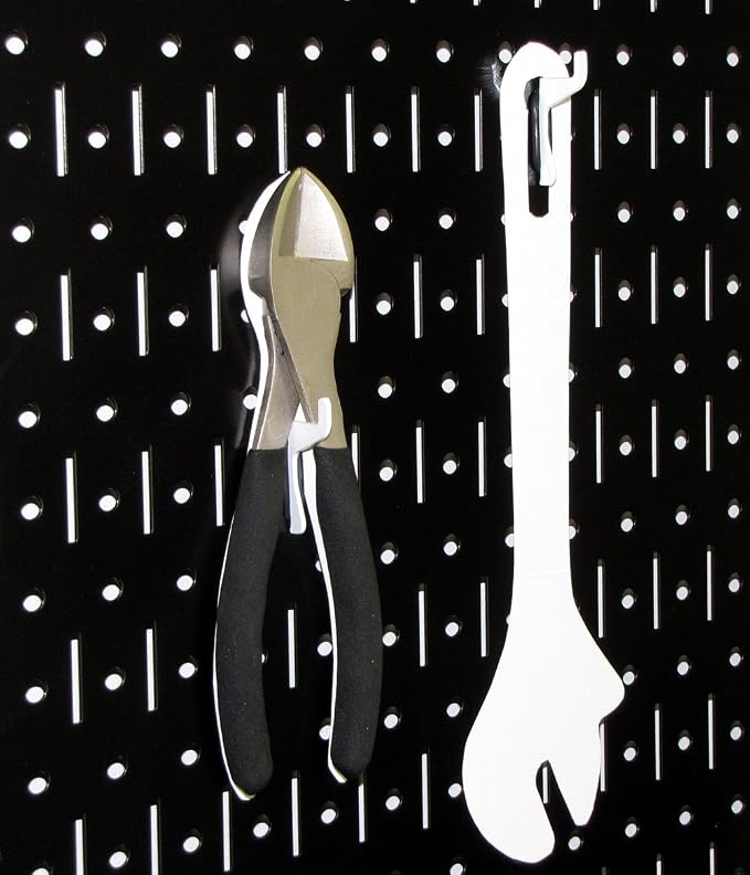 Wall Control Metal Pegboard Utility Tool Storage Kit - Image 6