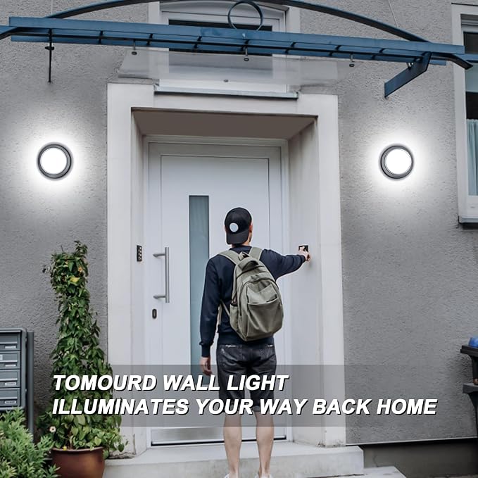 Outdoor LED Flood Lights, Waterproof Modern Exterior Wall Light, 12W Anti Rust - Image 8