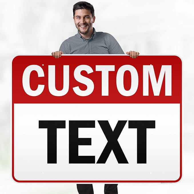 Custom Sign, Custom Sign for Business, Indoor/Outdoor use. 36x48 Inches - Image 2