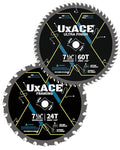 7-1/4-Inch 24&60-Tooth Circular Saw Blade by UXACETOOLS