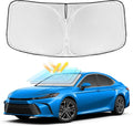 Windshield Sun Shade for Toyota Camry 2025 2026 LE XLE Hybrid SE XSE by ZOIBVCARSUNSHADE