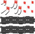 PR1ME 11 pcs Garage Storage Wall Mount Organizer Kit, Garage Storage Wall Rails by Prime1