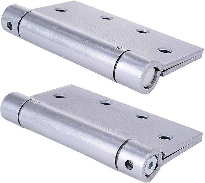 2 Pack - 4.5"x4.5" Stainless Steel Self Closing Reversible Door Hinge - Heavy - Image 3