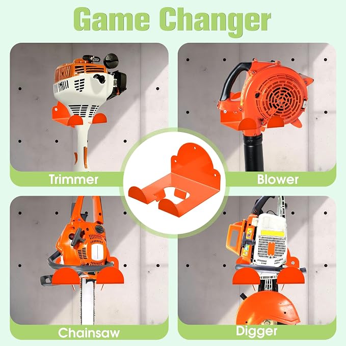 Garage Hooks Storage Organizer Electric Tool, Wall Mounted Installation Suitable - Image 5