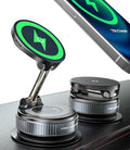 15W Wireless Charger Magnetic Car Phone Holder 360° Adjustable & Foldable Car by ALAFLY