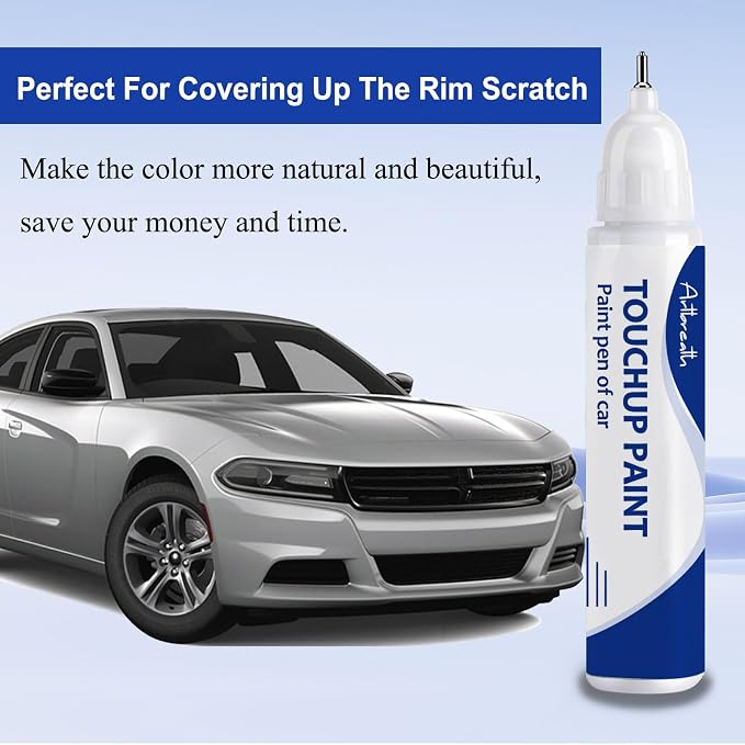 Silver Zynith Touch Up Paint for Dodge-Exact Match–Chips and Nicks Car Paint - Image 6
