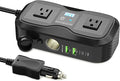 7 in 1 Car Power Inverter, 200W DC 12V to 110V AC Car Inverter by AUCARAUTO