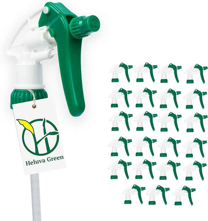 Spray Bottle Nozzle Replacement, Bottle Tops Only by HeluvaGreen