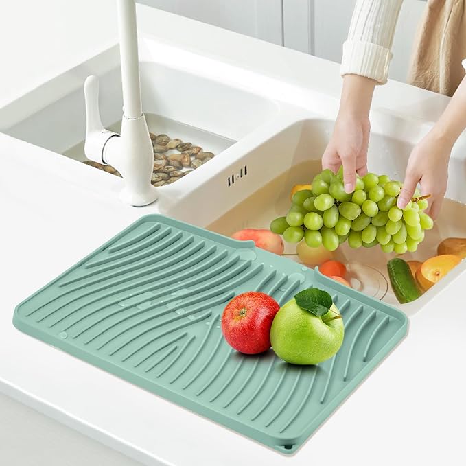 Silicone Dish Drying Mat, Stone Drying Mat - Image 5