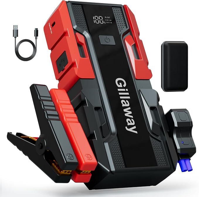 001B 4000A Car Jump Starter, Jump Starter Battery Pack by Gillaway
