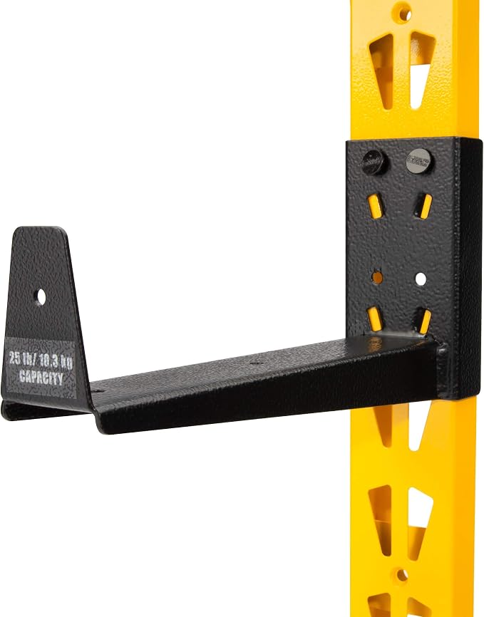 DEWALT 3-Piece Wall Mount Cantilever Wood and Lumber Storage Rack - Image 2