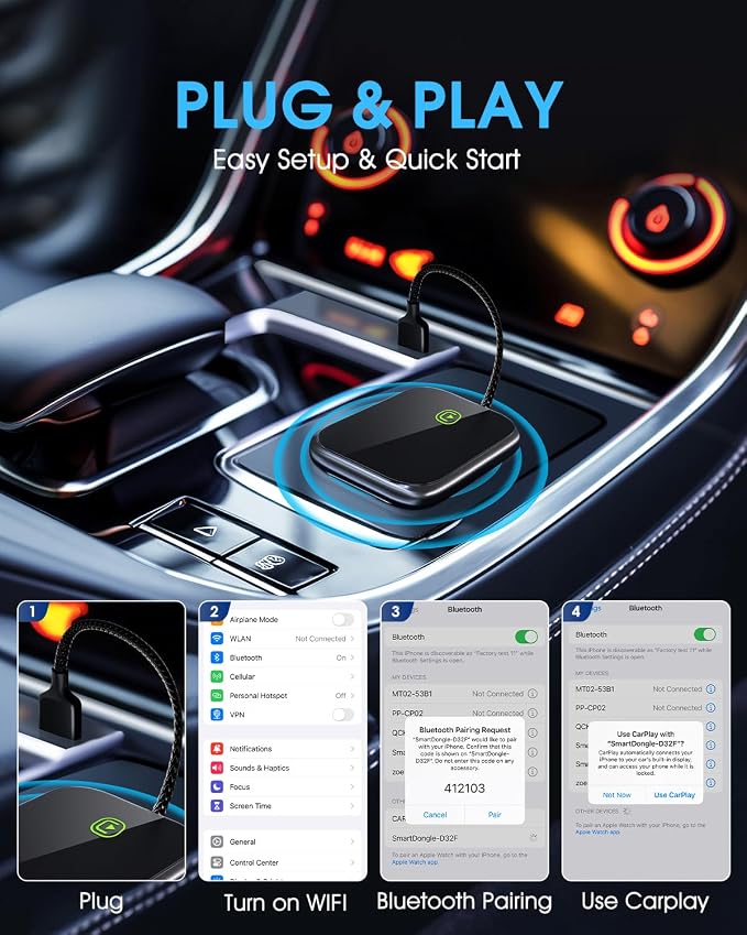 Wireless CarPlay Adapter - Image 2
