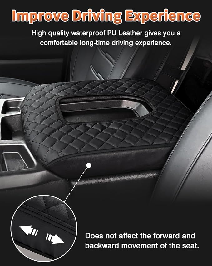 Shademax Center Console Cover for Chevy Silverado & GMC Sierra 2019-2025 2026 - Image 4