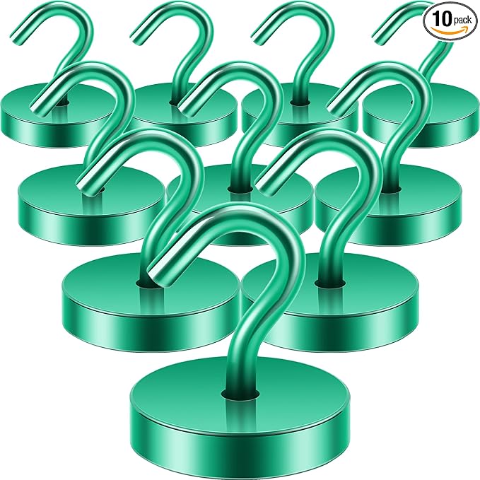 Neosmuk Magnetic Hooks, Cruise Ship Essentials, 120lb+ Heavy Duty Magnetic Hooks by Neosmuk