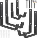 Heavy Duty Utility Hooks, Garage Storage Wall Mount Steel Hooks, Garden Tool by Heevir