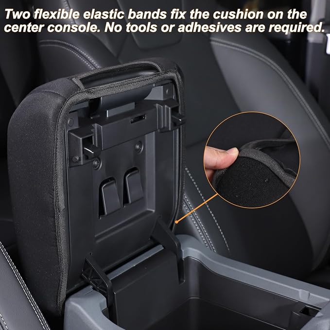 Car Armrest Box Cover Protector Compatible - Image 6