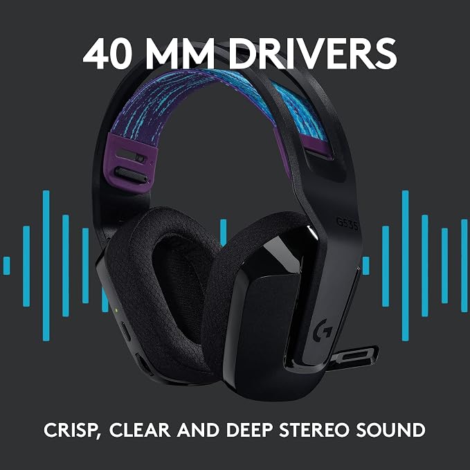Logitech G535 LIGHTSPEED Wireless Gaming Headset - Image 9
