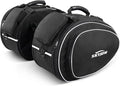 Motorcycle Saddlebags with Protective Cover, Large Capacity Extendable Saddle by SKYJDM