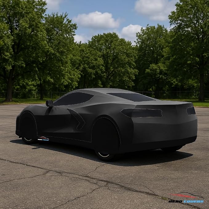C8 Car Cover Fit for Corvette C8 Indoor and Outdoor Protection - Image 8