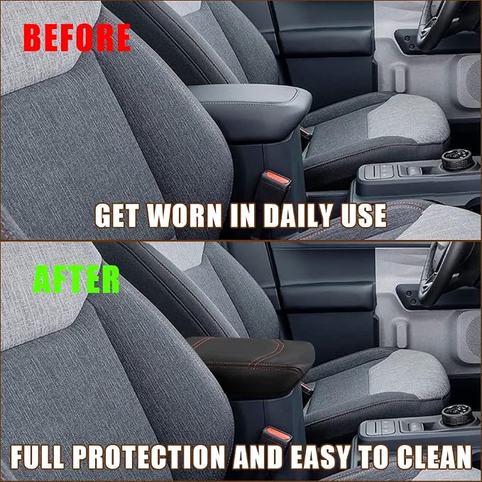 Muslogy Center Console Armrest Cover Compatible - Image 5
