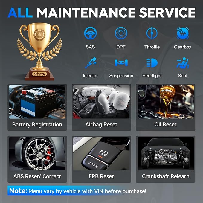 XTOOL IP500 for BMW OBD2 Scanner, Full Systems Bidirectional Scan Tool - Image 4