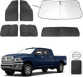TINGLU Window Shades for Dodge RAM 2500 3500 2010-2025 Accessories Car Side by TINGLU
