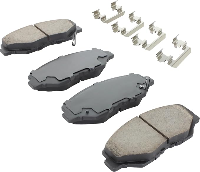 Premium Ceramic Front Brake Pads Compatible - Image 2