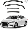 Window Deflectors Smoke Tinted in-Channel Side Window Vent Visor Deflectors by Unknown