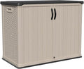 Patiowell 26 cu.ft Plastic Outdoor Storage Shed, Lockable Waterproof Resin by Patiowell