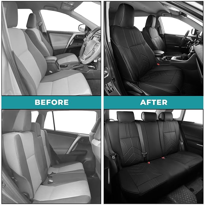 for Toyota RAV4 Seat Covers 2013 2014 2015 2016 2017 2018 RAV 4 XLE SE Limited - Image 5