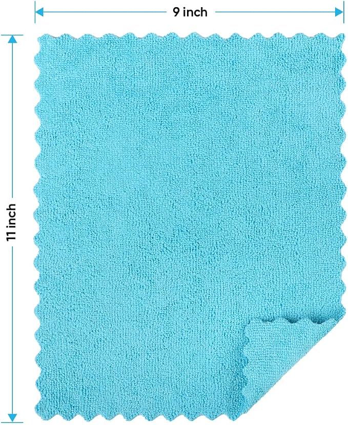 HOMEXCEL Microfiber Cleaning Cloths, 24 Pack Cleaning Rags - Image 7