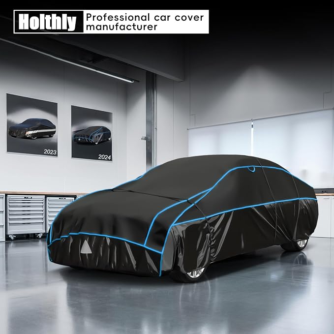 Hail Protector Car Cover, Outdoor Anti Hail Car Covers Thick Multi-Layered EVA - Image 7