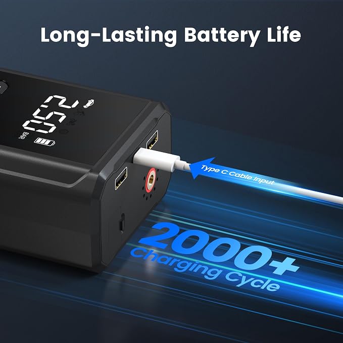 J26 Portable Car Jump Starter - Image 4