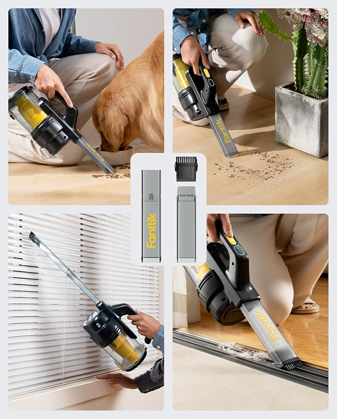 Fanttik Cruise V9 Car Vacuum Cleaner Suction Power - Image 6