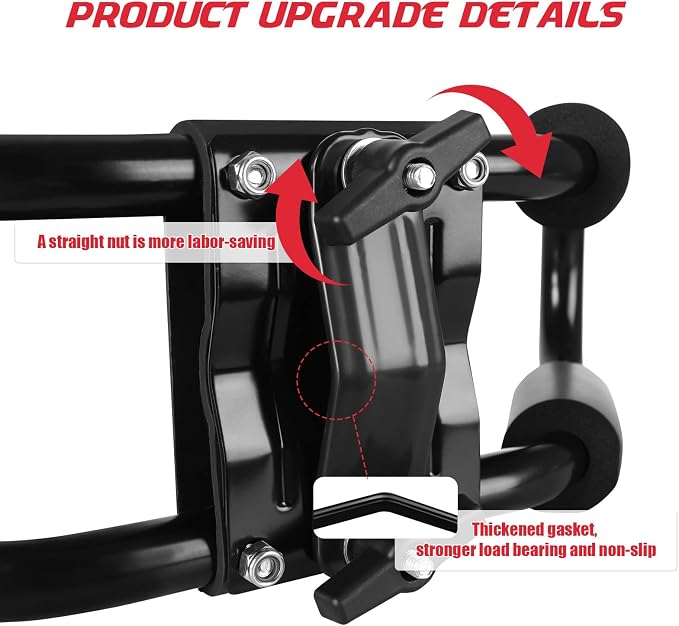 FORWODE Heavy Duty Kayak Roof Rack, 1 Pair J-Bar Kayak Rack - Image 4