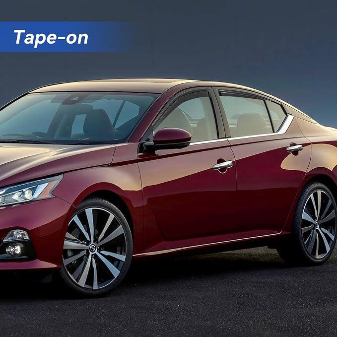 Window Visors Rain Guards for 2019-2025 Nissan Altima, Out-Channel Window Vent - Image 3