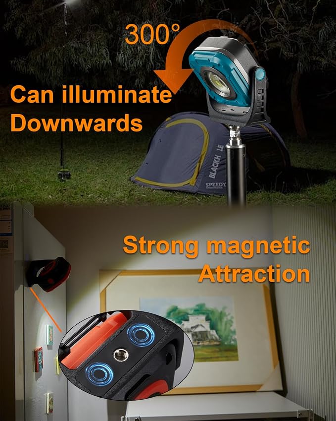 SUNREI 1300LM LED Magnetic Work Light - Image 4