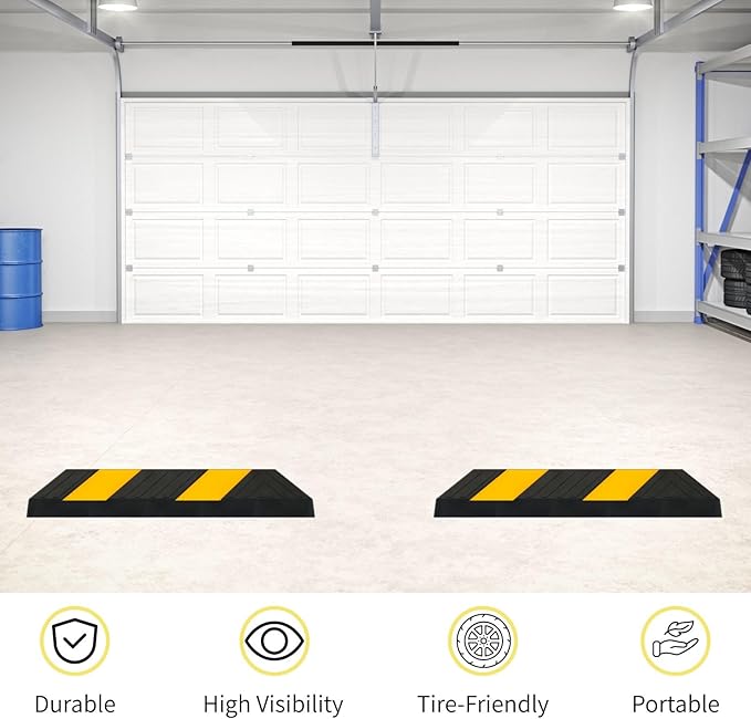 Heavy-Duty Parking Curb Wheel Stop - Image 3