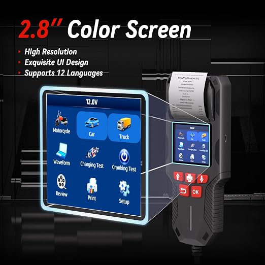 KONNWEI Car Battery Tester - Image 5