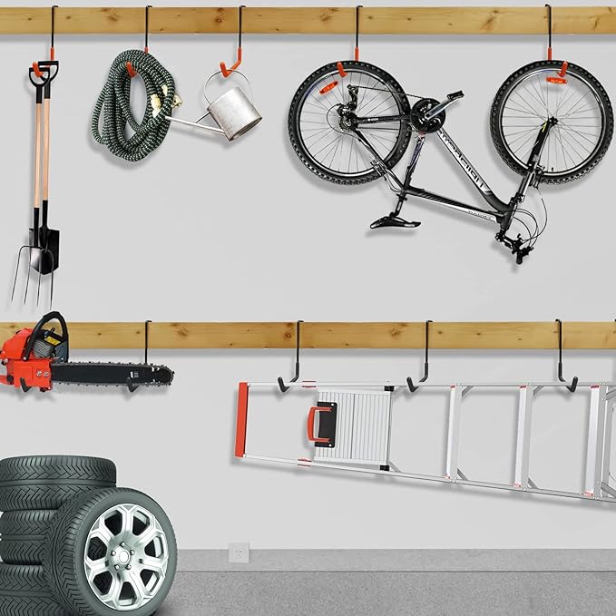 Rafter Hanger Large S Garage Hooks Bike Storage System Holder Organizer - Image 4