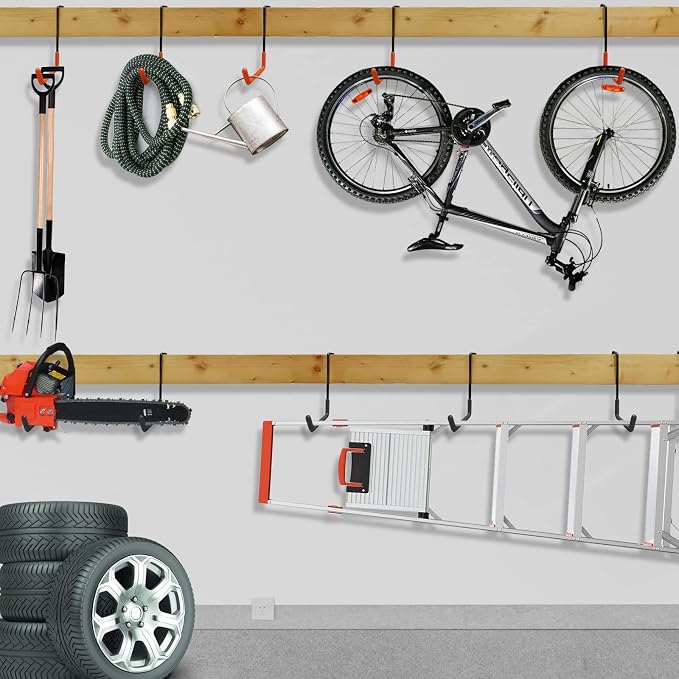 Rafter Hanger Large S Garage Hooks Bike Storage System Holder Organizer - Image 5