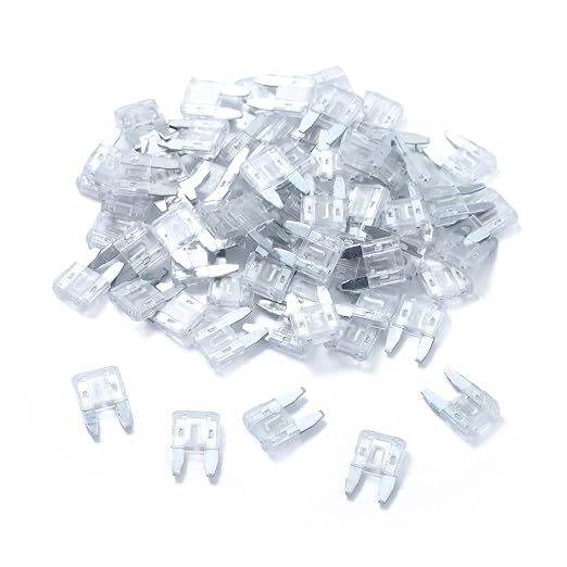 100 Pack Auto Fuses 25 AMP APM/ATM 32V Mini Blade Style Fuses 25A Short Circuit by JESUNK