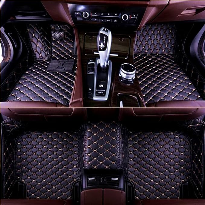 Custom All-Weather Protection Luxury Leather Floor Mats - Image 9