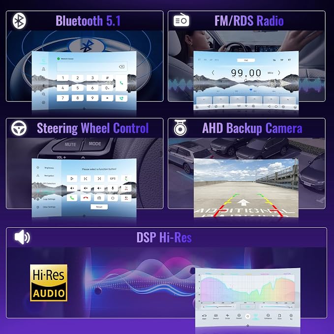 Wireless Carplay Car Stereo for Honda Civic 2016-2020 - Image 6