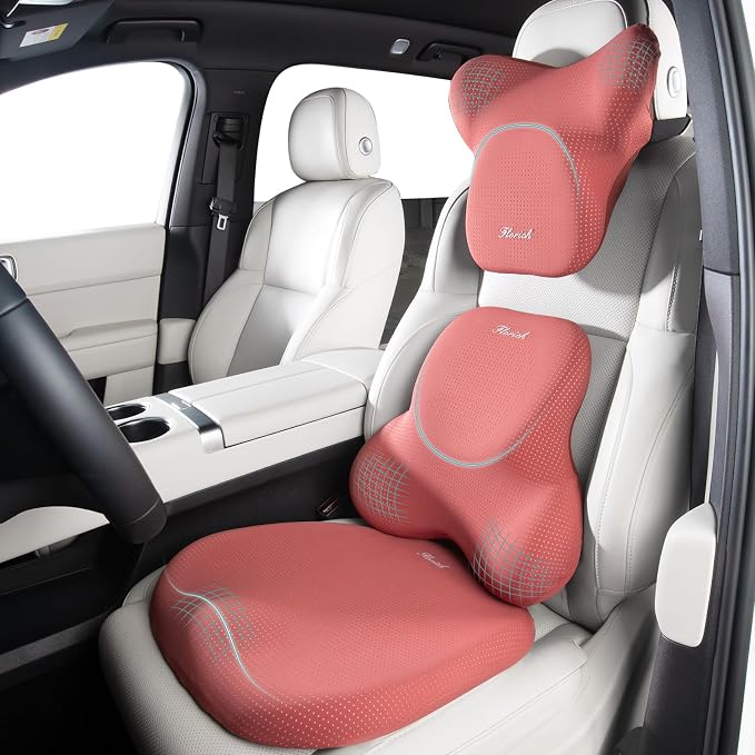 FLORICH Car Seat Cushion and Lumbar Support Pillow by FLORICH