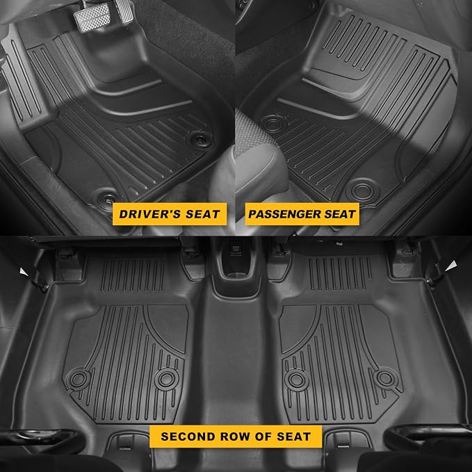2016-2021 2022 HRV Floor Mats & Cargo Liner & Backrest Mat Fit - Image 2