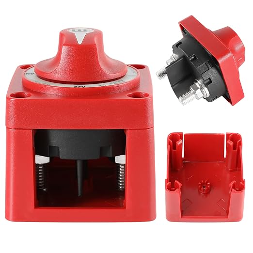 M Series Battery Switch, Huazu 300A Marine Battery Cut Off Switch - Image 5