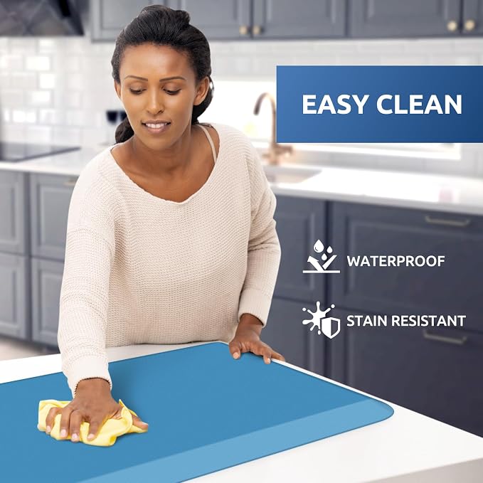 KitchenClouds Kitchen Mat Cushioned Anti Fatigue Kitchen Rug 0.75inch - Image 3